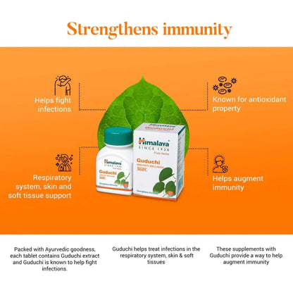 Himalaya Herbals - Guduchi Immunity Wellness -Pack of 1