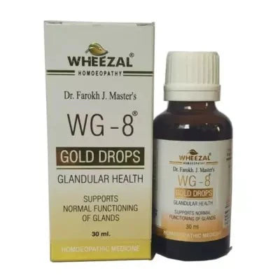 Wheezal Homeopathy WG-8 Gold Drops