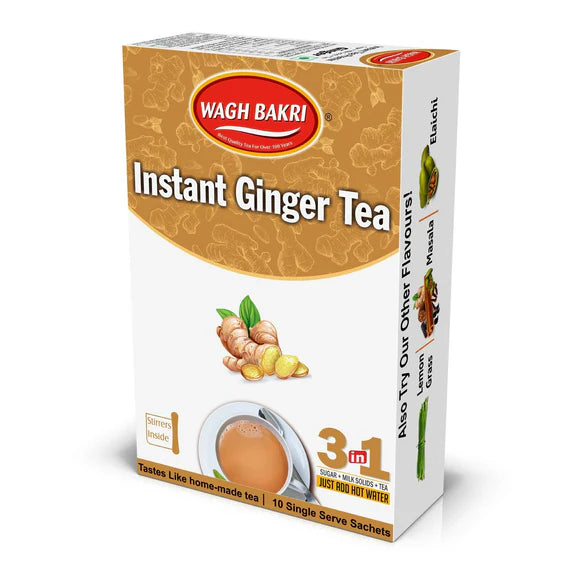 Wagh Bakri Instant Premix Ginger Tea - 140 gm