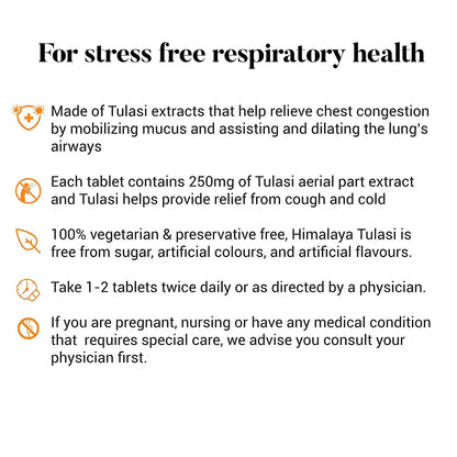 Himalaya Wellness Tulasi Respiratory Wellness
