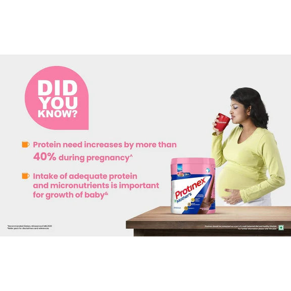 Protinex Mother's Nutritional Mix - Creamy Vanilla Flavour | With 28 Vital Nutrients to Support Healthy Birth Weight, Brain Development & Immunity - 200 gm