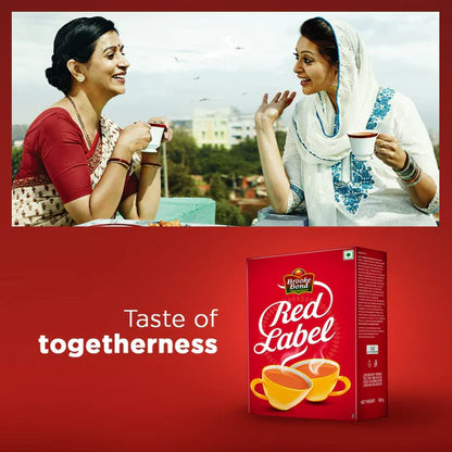 Brooke Bond Red Label Tea | Premium Powdered Strong Black Chai from the Best Choosen Leaves - 500 gm