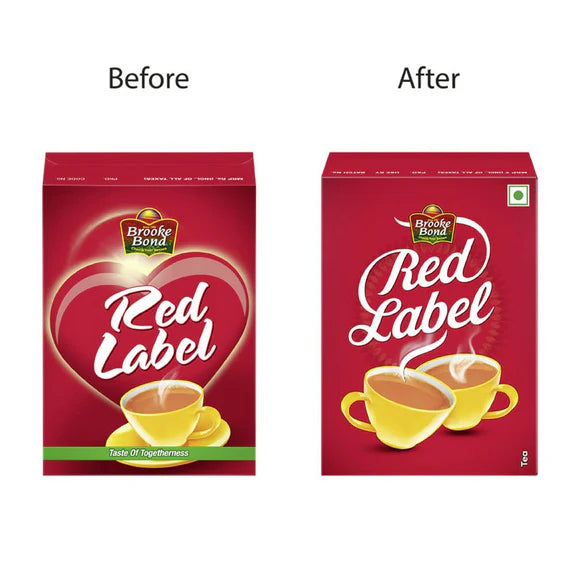 Brooke Bond Red Label Tea | Premium Powdered Strong Black Chai from the Best Choosen Leaves - 500 gm