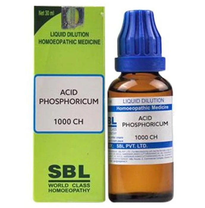 SBL Homeopathy Acid Phosphoricum Dilution -30 CH