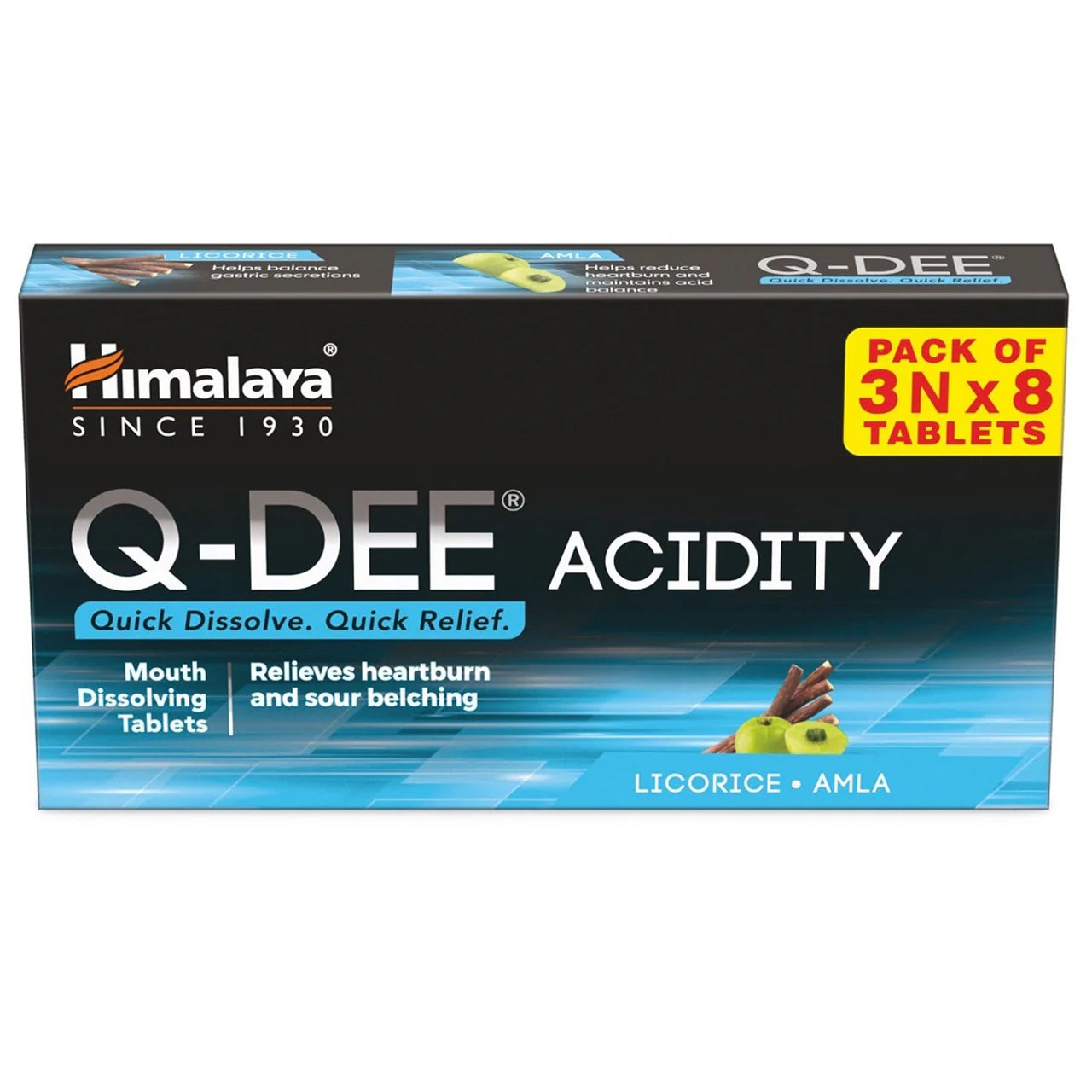 Himalaya Q-DEE Acidity Tablets