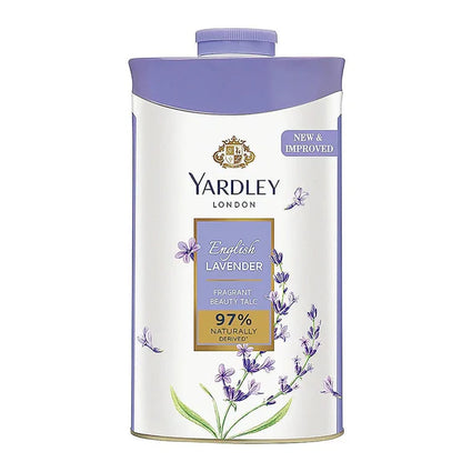 Yardley London English Lavender Perfumed Deodorizing Talc Talcum Powder - 100 gm