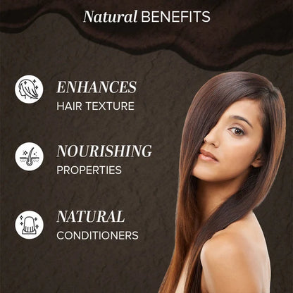 Khadi Natural Herbal Light Brown Herbal Hair Colour - 150 gm
