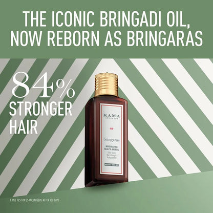 Kama Ayurveda Bringaras Invigorating Scalp & Hair Oil