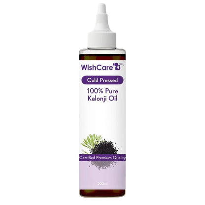 Wishcare Premium Cold Pressed Kalonji - Onion Black Seed Hair Oil