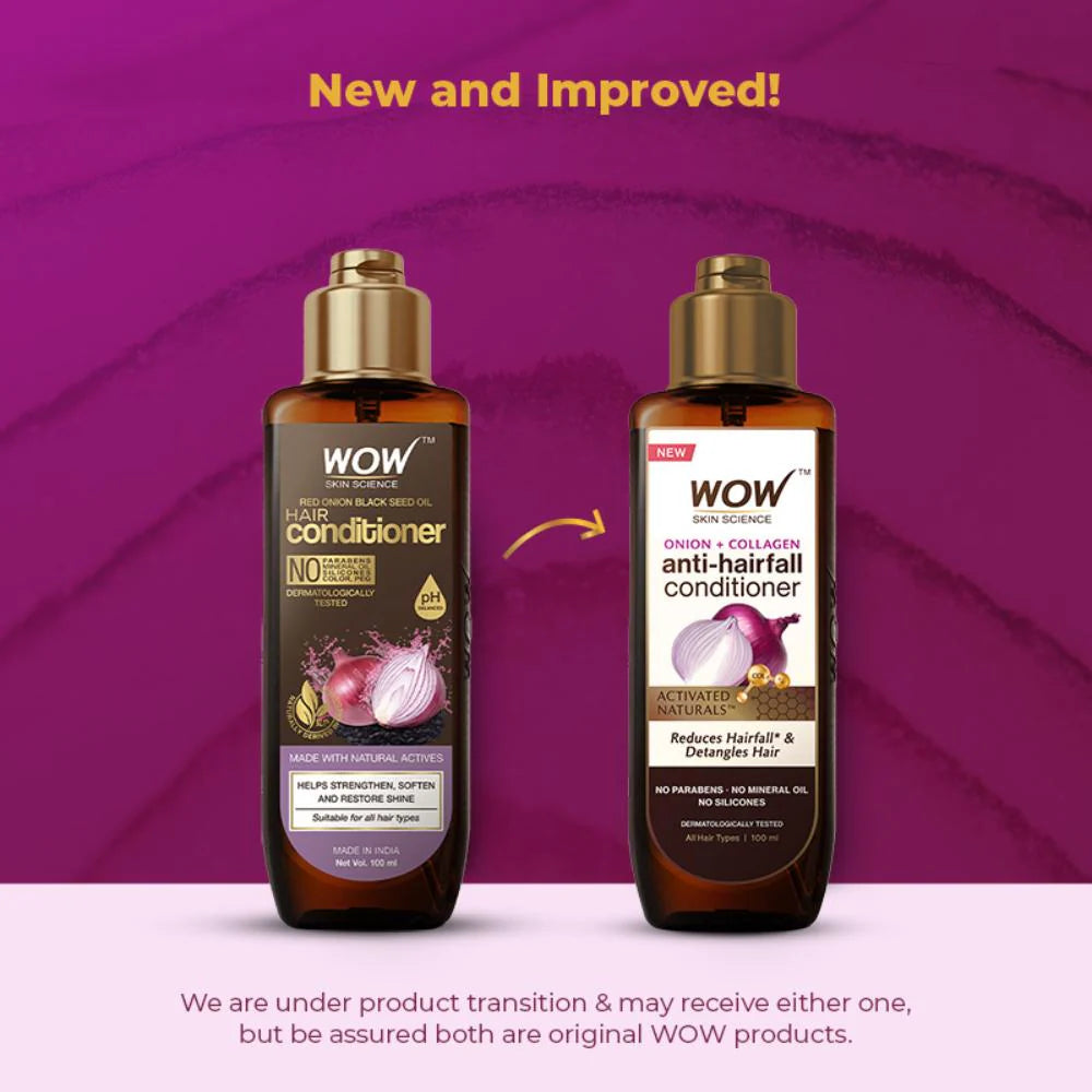 Wow Skin Science Red Onion Black Seed Oil Hair Conditioner