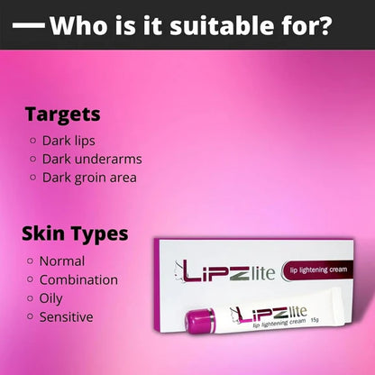 Lipzlite Lip Lightening Cream - 15 gm