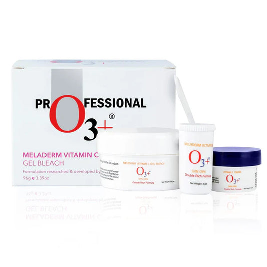 Professional O3+ Meladerm Vitamin C Gel Bleach - Combo
