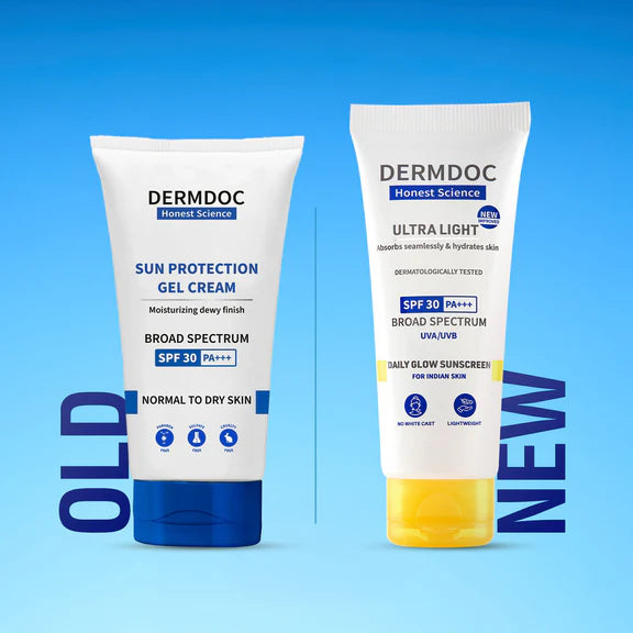 Dermdoc Sun Protection Gel Cream SPF 30 PA+++ - 50 gm