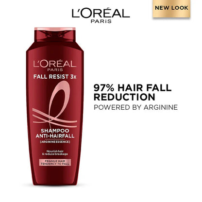 L'Oreal Paris Fall Resist 3X Anti-Hairfall Shampoo - 340 ml