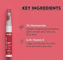 Red Aloe Vera Under Eye Cream With 2% Niacinamide & 0.3% Vitamin E
