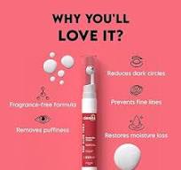 Red Aloe Vera Under Eye Cream With 2% Niacinamide & 0.3% Vitamin E