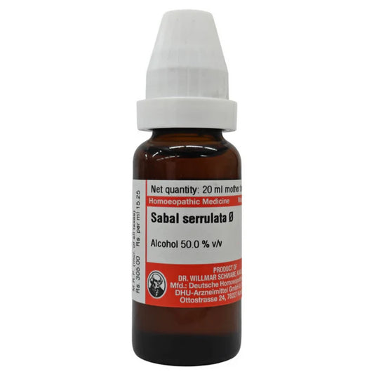 Dr. Willmar Schwabe Germany Sabal Serrulata Mother Tincture Q - 20 ml