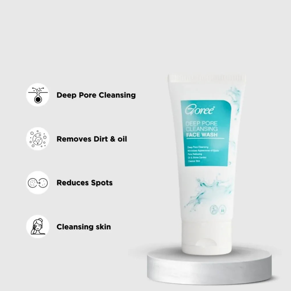 Goree Deep Pore Cleansing Face Wash - 70 ml