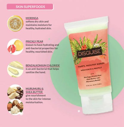 Disguise Moringa & Prickly Pear Hand Cream - 30 gm