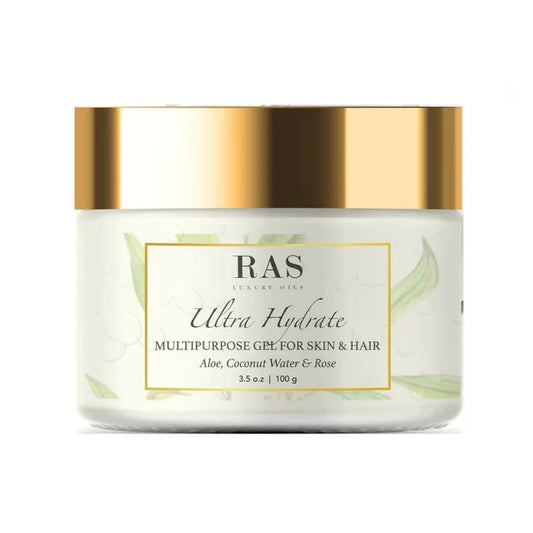 Ras Luxury Oils Ultra Hydrate Multi-Purpose Gel for Skin & Hair - 100 gm