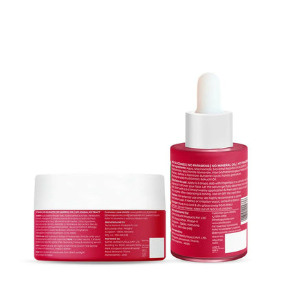 PLIX The Plant Fix 0.6% Retinol Face Serum and 1.20% Retinol Night Cream with Bakuchi Oil -combo