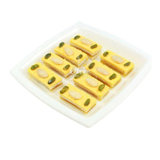 Olive Mithai Mango Badam Burfi -250 gm