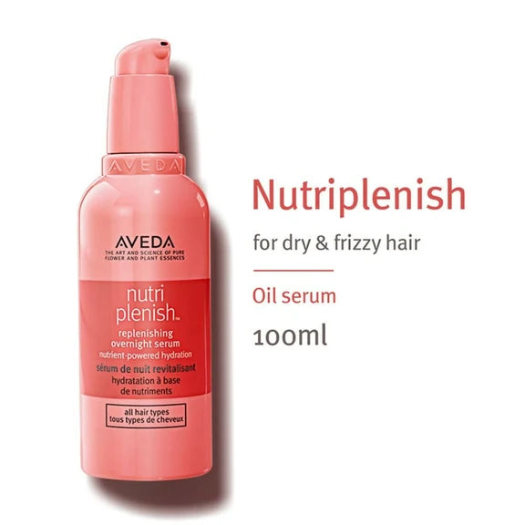 Aveda Nutriplenish Hydrating Serum for Dry & Frizzy Hair with Coconut Oil - 100 ml