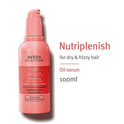 Aveda Nutriplenish Hydrating Serum for Dry & Frizzy Hair with Coconut Oil - 100 ml