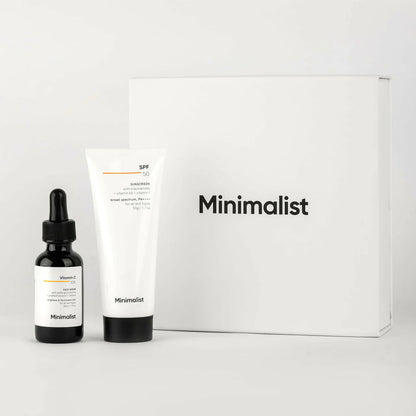 Minimalist Brightening & SPF Skincare Gift Set