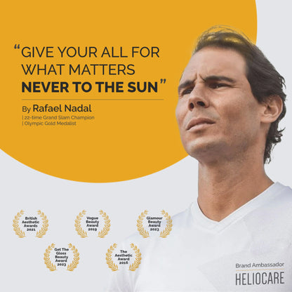 Heliocare Water Gel Hydrating Sunscreen SPF 50+ Pa++++, Water & Sweat Resistant, For Dry & Dull Skin - 50ml