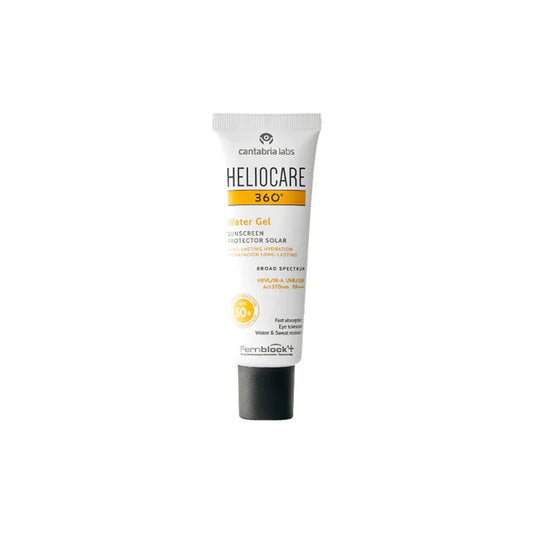 Heliocare Water Gel Hydrating Sunscreen SPF 50+ Pa++++, Water & Sweat Resistant, For Dry & Dull Skin - 50ml