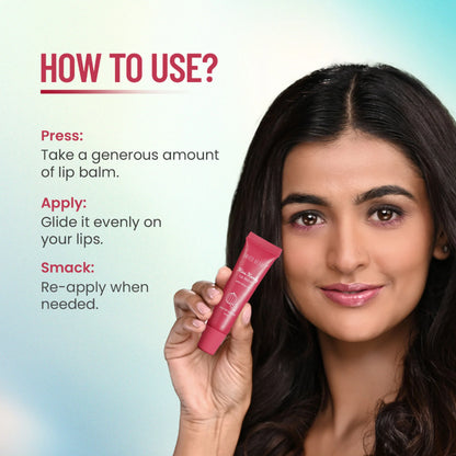 Swiss Beauty Kiss Kandy Tinted Lip Balm | Non-Sticky with Olive Oil & Vitamin E - 01 Peach - 10 ml