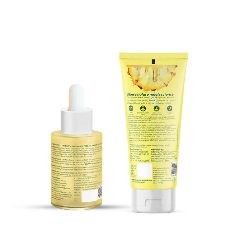 PLIX The Plant 5% Pineapple Foaming Face Wash And Serum