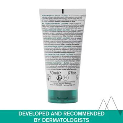 Uriage Hyseac Mattifying Fluid SPF50+ Light & Matt Texture Combination Oily Skin Dermat Recommended - 50 ml