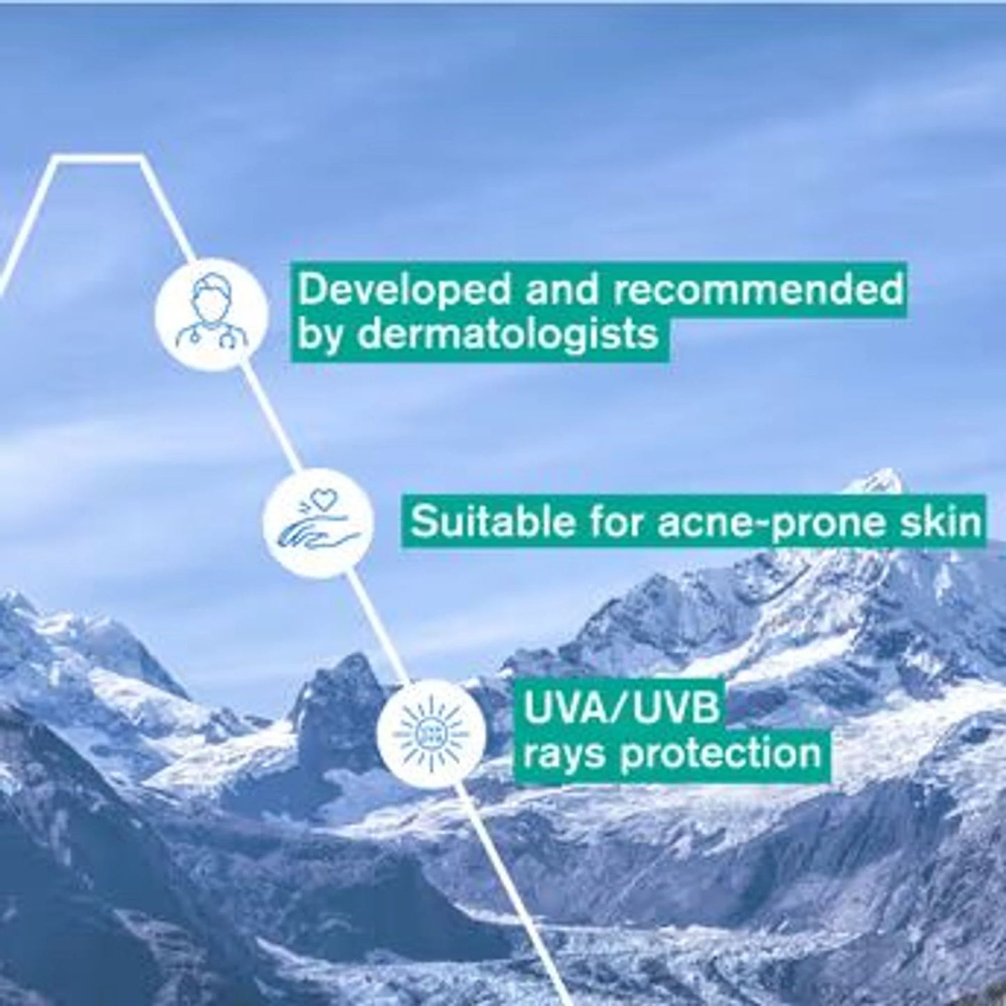 Uriage Hyseac Mattifying Fluid SPF50+ Light & Matt Texture Combination Oily Skin Dermat Recommended - 50 ml