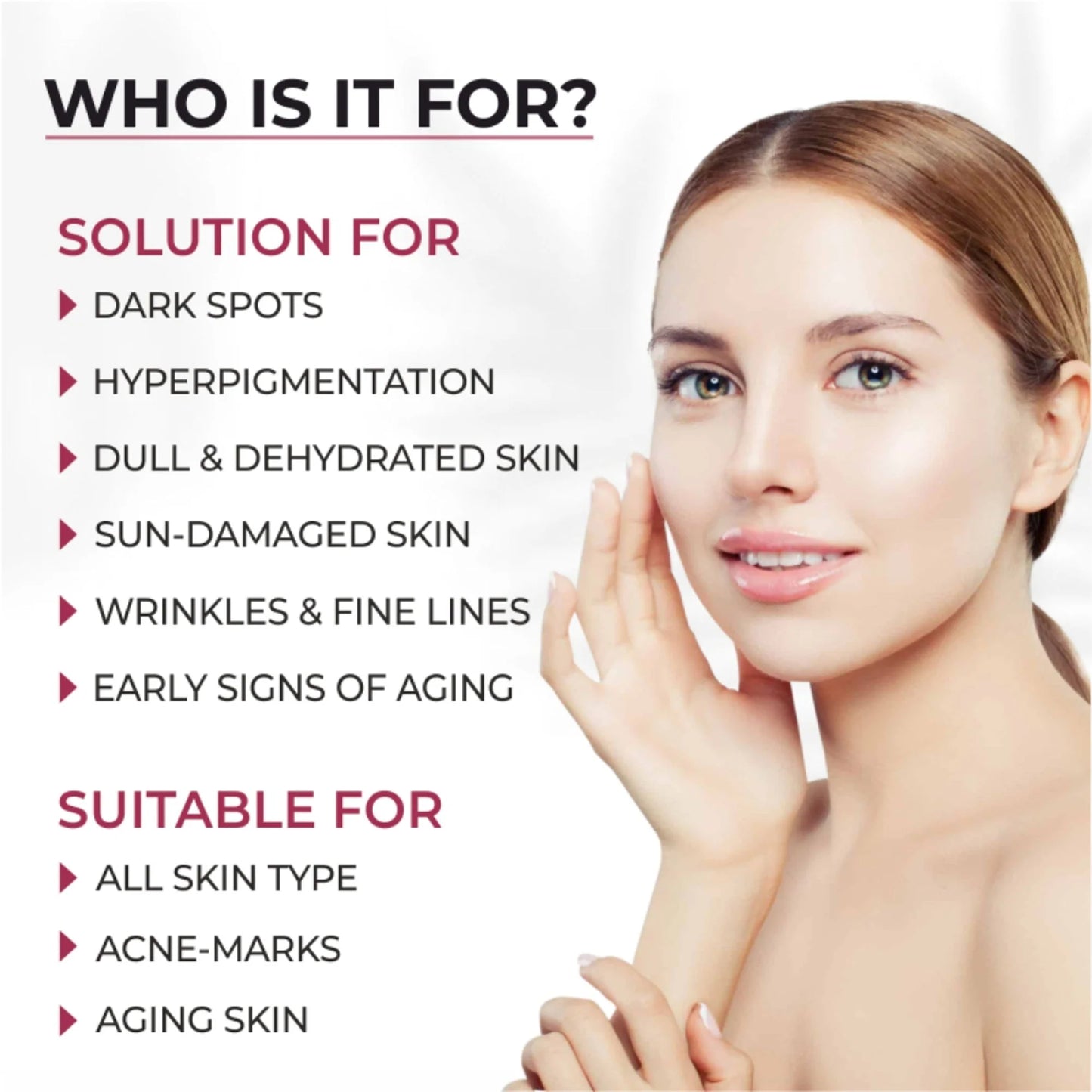 Dr.Sakhiya Kojiclear Whitening Brightening Tan Removal Face Cream with Kojic Acid Glutathione - 20 gm