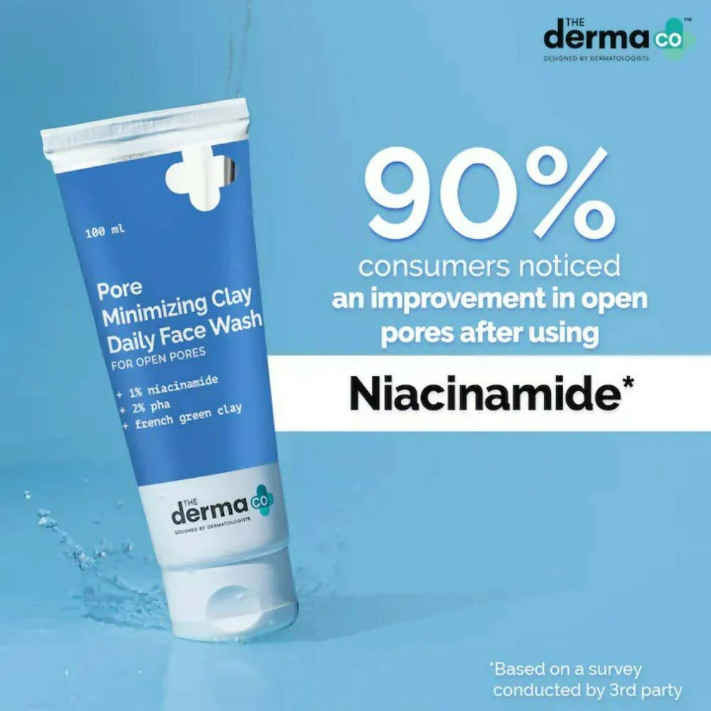 The Derma Co Pore Minimizing Clay Daily Face Wash