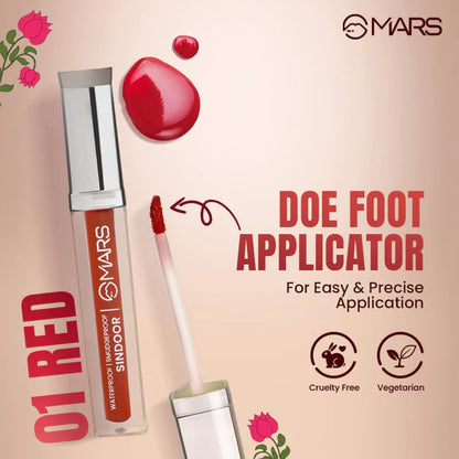 MARS Cosmetics Riwaj Liquid Sindoor - Red - 7 ml