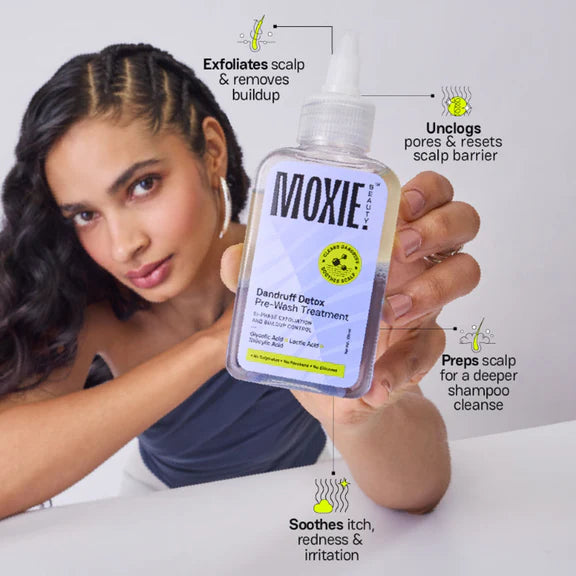 Moxie Beauty Dandruff Detox Pre-Wash Treatment - 100 ml