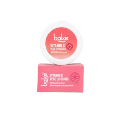 Bake Vitamin C Rose Lip Scrub For Dark Lips & Pigmentation - 25 gm