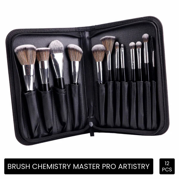Matt Look Brush Chemistry Master Pro Artistry - Set of 12 - 12 Pcs