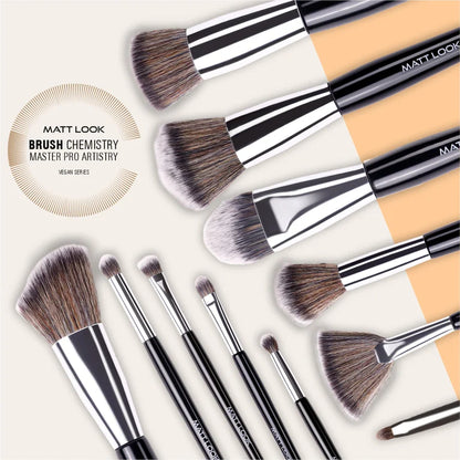Matt Look Brush Chemistry Master Pro Artistry - Set of 12 - 12 Pcs