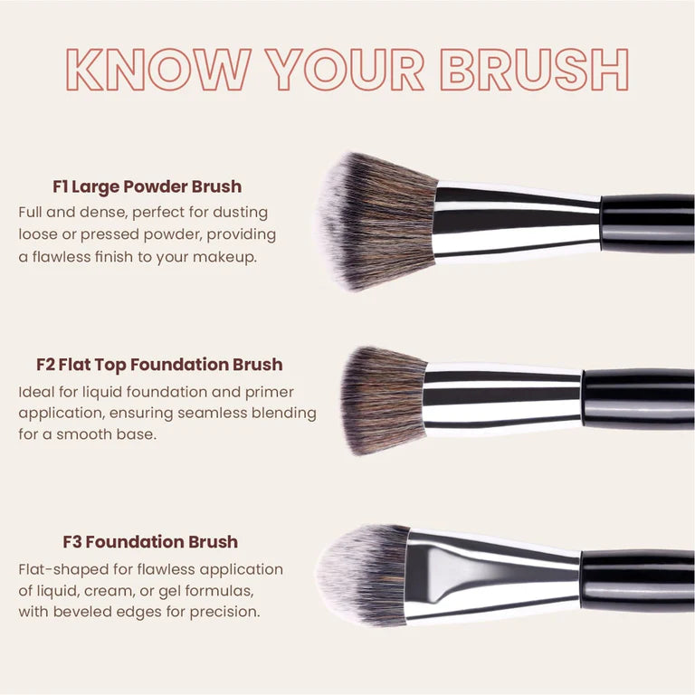 Matt Look Brush Chemistry Master Pro Artistry - Set of 12 - 12 Pcs