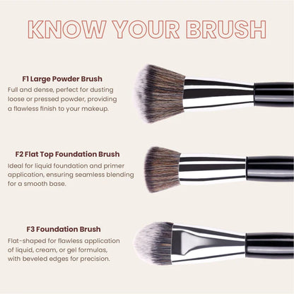 Matt Look Brush Chemistry Master Pro Artistry - Set of 12 - 12 Pcs