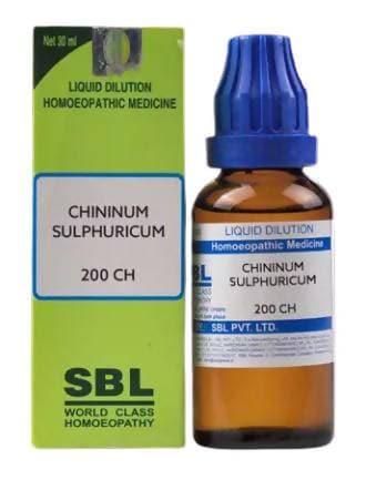 SBL Homeopathy Chininum Sulphuricum Dilution -30 CH