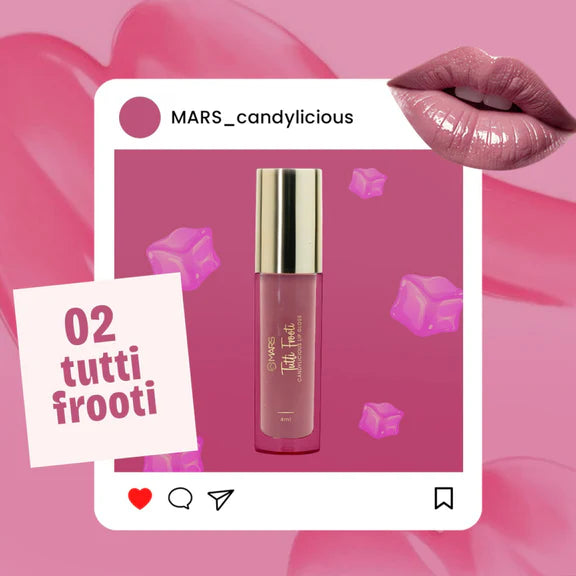 MARS Cosmetics Candylicious Colored Lip Gloss - Tutti Frooti - 4 ml