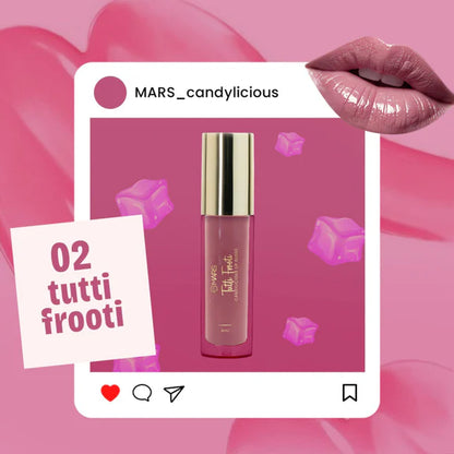 MARS Cosmetics Candylicious Colored Lip Gloss - Tutti Frooti - 4 ml