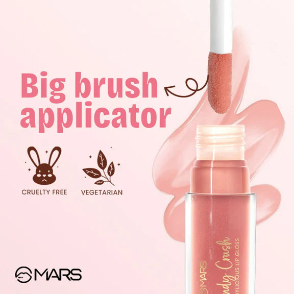 MARS Cosmetics Candylicious Colored Lip Gloss - Tutti Frooti - 4 ml