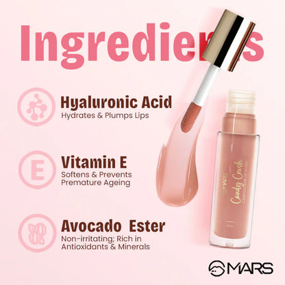 MARS Cosmetics Candylicious Colored Lip Gloss - Cherry Cola - 4 ml