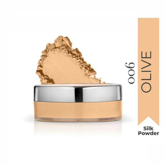 CAL Los Angeles Silk Loose Mattifying Powder For The High Definition Look - Olive - 40 gm
